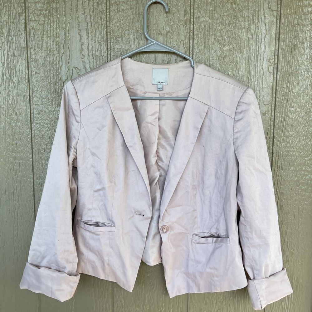 Pink blazer